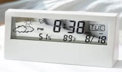 LCD Weather Forecast Desk Clock model LW2029